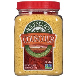 RiceSelect Moroccan-Style Couscous, Non-GMO, 26.5-Ounce Jar
