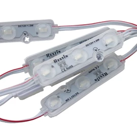 REXTiN 200pcs 3 LED Module Super Bright Green 5630 5730 SMD Waterproof Decorative Light for Letter Sign Advertising Signs with Tape Adhesive Backside (Green)