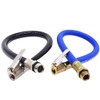 Pack of 2 air pump hose, 36 mm car inflator