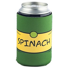 Funny Guy Mugs Spinach Collapsible Neoprene Can Coolie - Drink Cooler