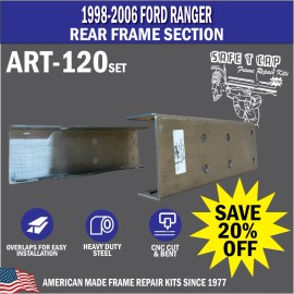 SafeTCap Ford Ranger Rear Frame Repair Kit Set 1998–2006 | SafeTCap