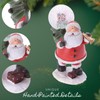 Envenzo Christmas Snow Globe Santa Magical Table Decoration, Loving Details,