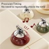 Retro Kitchen Timer 60 Min, Wind Up Magnetic Mechanical Egg
