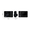 Transcend 64GB, Dual 2K+1080P Dash Cam Front and Rear Inside,