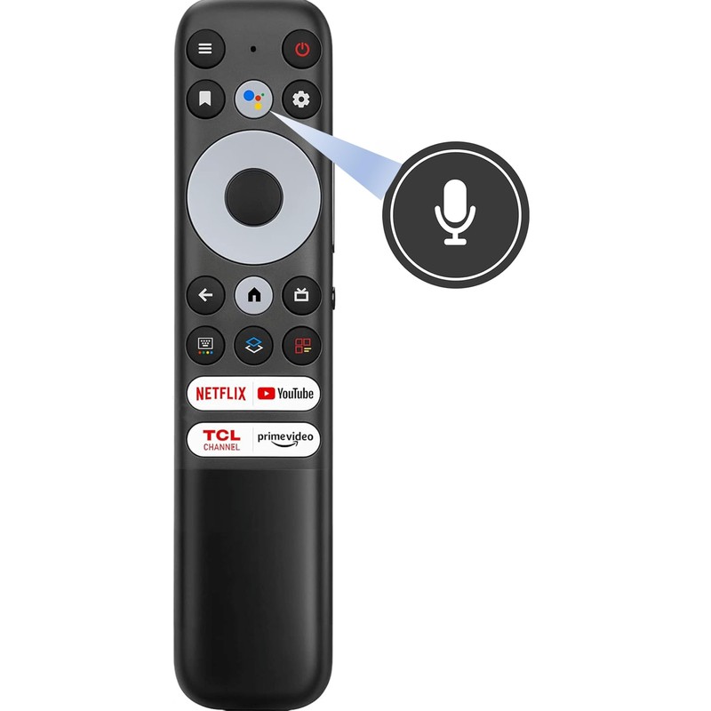 Universal Remote for TCL Google TV, Voice Remote Compatible with
