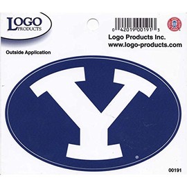 BYU Cougars Logo Decal - 14" x 11"