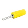 100Pcs Banana Plug Male Nickel Plated Brass Pin Straight for