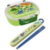 Skater ABS2AMAG-A Dinosaurus Picture Chopsticks and Case Set, 6.5 inches