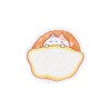 Sunstar Stationery S2846632 Zundo-Neko Sticky Notes, Die Cut, Omurice