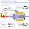 O Ring Gasket Repair Kit for Rancilio Silvia V1 V2
