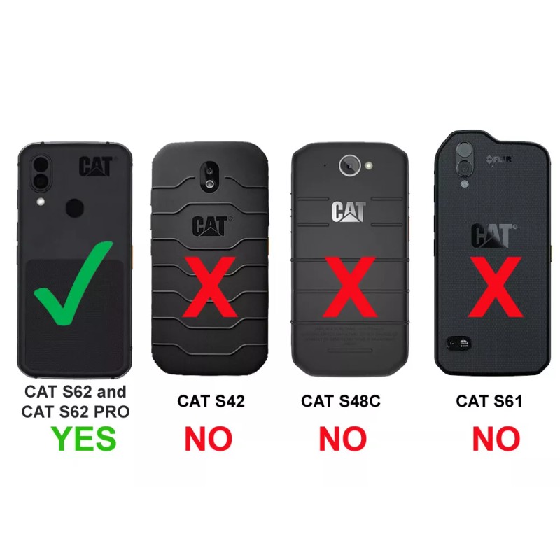 Wireless ProTech For CAT S62 and S62 PRO Swivel Belt