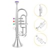 Toyvian Toy Trumpet for Kids, Wind and Brass Musical Instruments