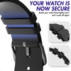 JuLand 4 Packs Watch Strap Holder, Silicone Watch Band Keeper