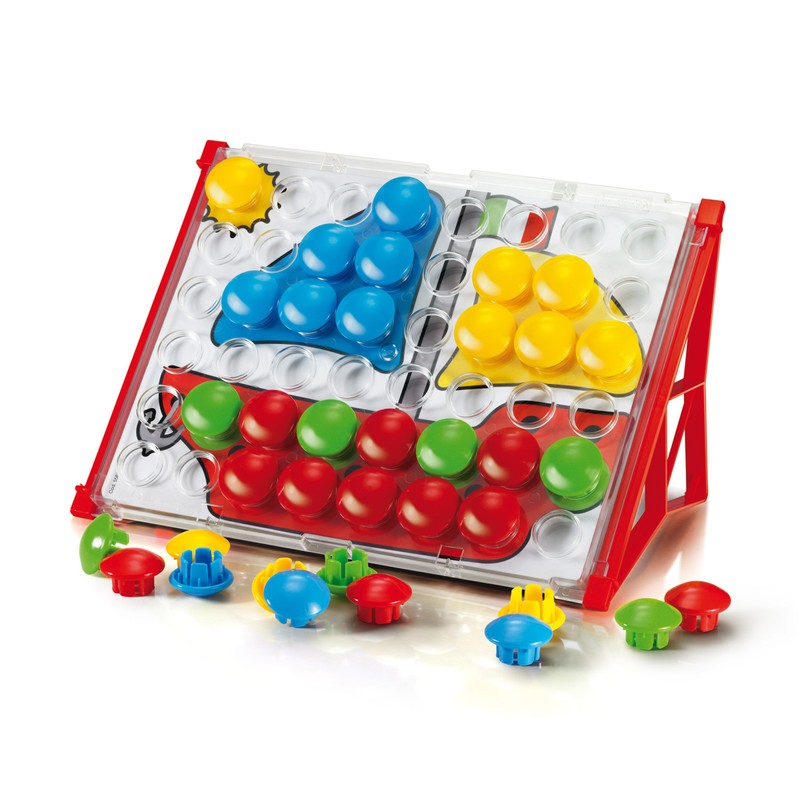 Quercetti 2501 Quercetti-2501 Fantacolor Junior, Mosaic Pegboard Refill