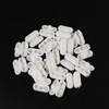 SBYURE 20 Pack Clear Plastic Beaded Chain Connector Vertical Roman