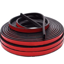 Innico Car Door Mall, Wind Noise Prevention Tape, Wind Noise Blocking, Improves Airtightness, Silent, B-Shaped, 65.4 ft (25 m)