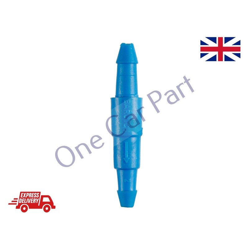 2 X New UNIVERSAL WINDSCREEN WASHER SCREENWASH IN LINE PIPE