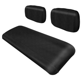 BestAccess Golf Cart Seat Cover | Golf Cart Mesh Seat Cover for Yamaha G2 G9 G16 G19 G22 & Club Car DS Pre-2000, E-Z-GO Marathon Golf cart