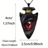 AttractionOil.com Dragon Eye Arrowhead Necklace