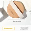SURDOCA Dry Brushing Body Brush, Dry Brush Lymphatic Drainage, Wet