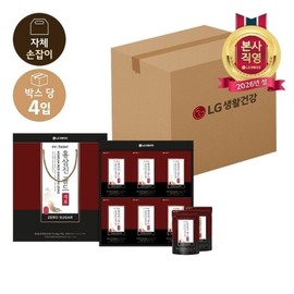 Lunar New Year Food Gift Set Retune Red Ginseng Zero Gold 50ML 24 Packets / 설식품선물세트 리튠 홍삼진 제로 골드 50ML24포 X 4개23995245588346