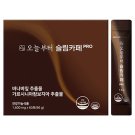 From today Slim Cafe PRO starting today, 96g, 1 pack / 오늘부터 슬림카페PRO, 96g, 1개
