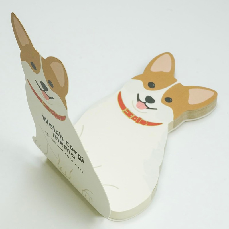 Greeting Life Animal Die Cut Memo Corgi ETN-183