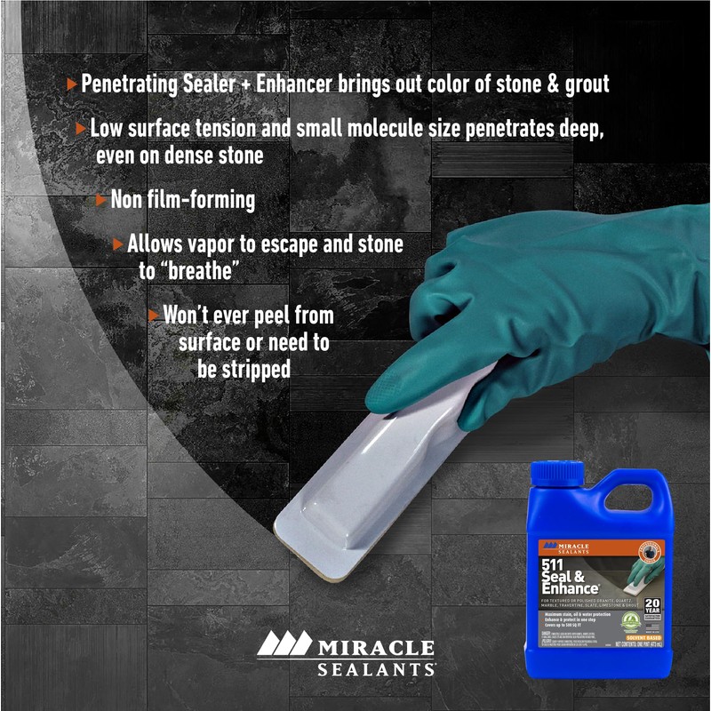 Miracle Sealants 511 Seal & Enhance Premium Enhancing Sealer for