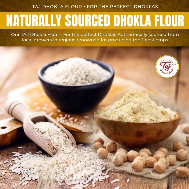 TAJ Dhokla Flour - For the perfect Dhoklas, 4-Pounds