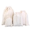 I'm so happy Cloth Plain Cotton Drawstring Bag 30x40cm Cotton