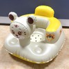 Baby Inflatable Seat Folding Toddler Seat Bath Chair Aerated Baby