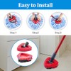 Mop Heads Replacements for O-Cedar RinseClean 2-Tank Spin Mop, Mop