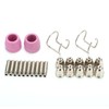 Plasma Cutting Torch Consumables Kit Electrode Contact Tip Ceramics Nozzle