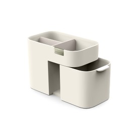 Viva Compact Cosmetic Organiser with Drawer, Shell