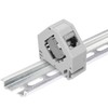 kwmobile Keystone Module and DIN Rail Adapter Set - Fits