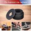 Pack of 50 Flat Washers M6 Black Flat Washers Stainless