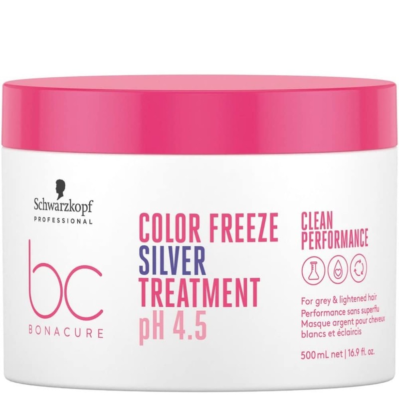 SCHWARZKOPF PROFESSIONAL BC Bonacure Colour Freeze Silver Treatment pH 4.5