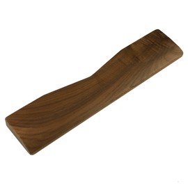 YMDK Wooden Wrist Rest Solid Wood Walnut for CIDOO ABM066 Mechanical Keyboard