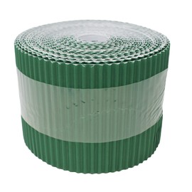 Bright Ideas Corrugated Border Roll for School Displays, Nile Green, 10cm x 7.5m. BI7893.