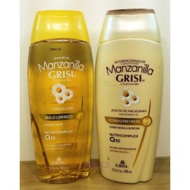 Grisi Chamomile Shampoo & Conditioner Champu y acondicionador de Manzanilla Set