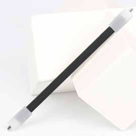 Spinning Pen, Metal Spinning Pen, Rolling Finger Rotating Pens Pen Mod, Portable Flying Spinner Pen Stress Relieving Brain Training Toy for Adults, Students, Office Supplies (Matte Black)