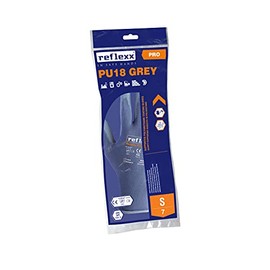 Reflexx PU18 Grey Polyurethane Gloves (1 Pair) (S)