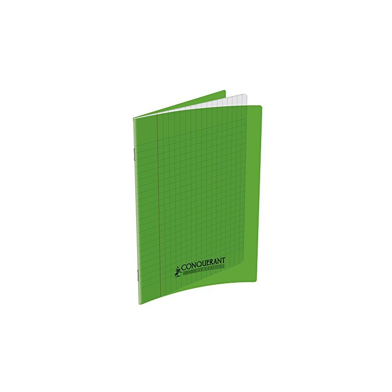 Eroberer 400089841 Notebook A4 Cover Large Squared 140 Pages Green