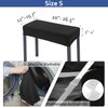 BUYUE Funda de banco de piano de lujo, (20 a