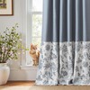 jinchan Faux Linen Blackout Curtains for Bedroom Living Room Darkening