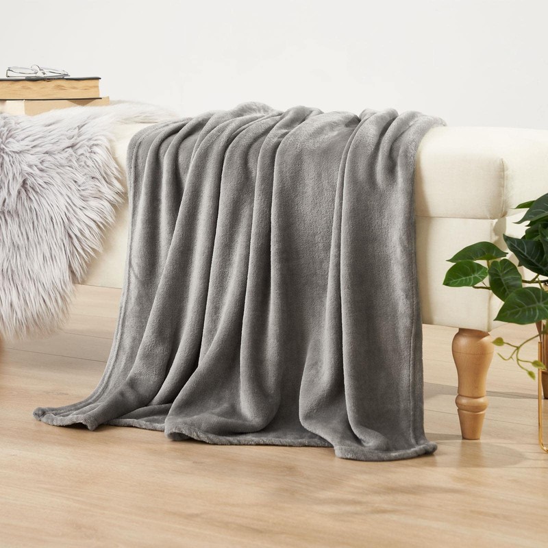Brentfords Flannel Fleece Ultra Soft Large Blanket Throw Over Fluffy