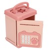 Fingerprint Password Cash Piggy Bank for Kids Auto Scroll Paper