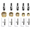 TOOLSTAR Hole Cutter Drill Bit 42mm HSS Carbide Tip Hole