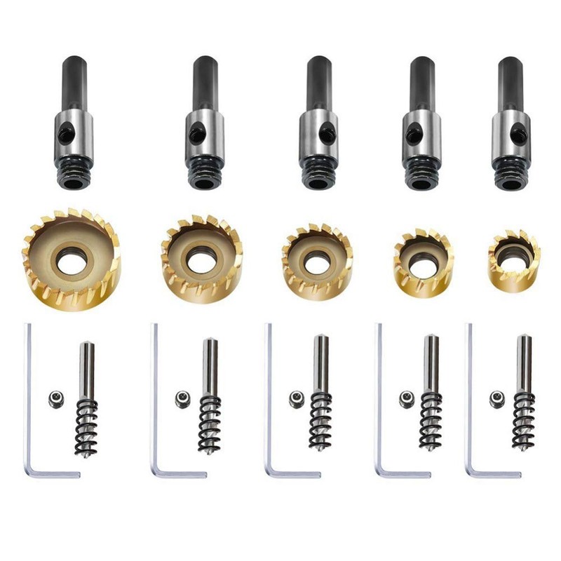 TOOLSTAR Hole Cutter Drill Bit 42mm HSS Carbide Tip Hole