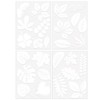 CONGGUAN 26 Pcs Leaf Shape Anti-Collision Window Decals Bird Strike